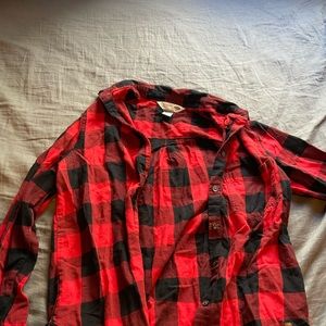 Old Navy plaid button up